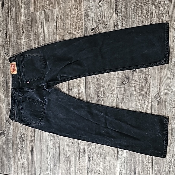 Levi's 505 Black 36X32 Jeans - Picture 8 of 12